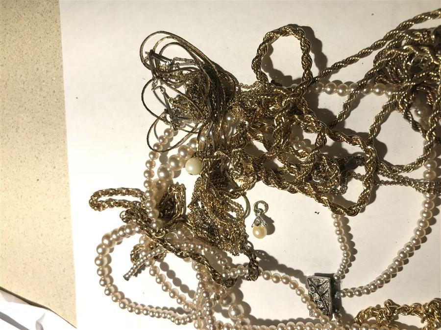 Group Lot of Jewelry Chains