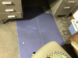 Vintage Office Chair and Mat