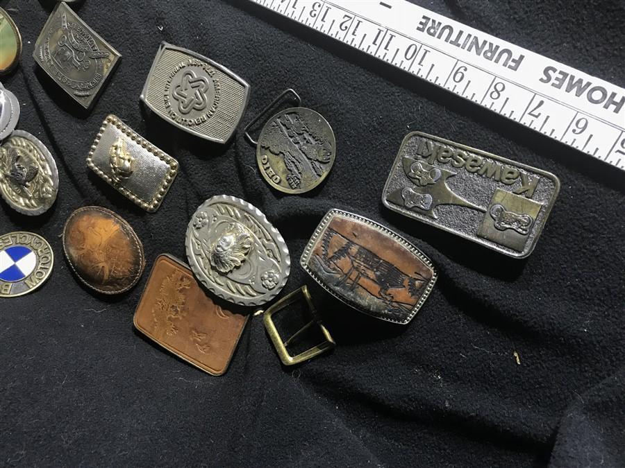 Large Lot Western Belt Buckles