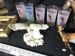 Kentucky Derby Glasses, Horse Collectibles Lot