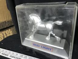 Vintage Bud Light Horse Advertising Piece