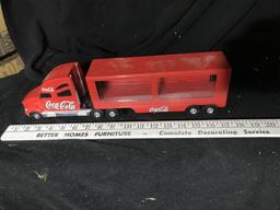 Toy Coca-Cola Semi Truck