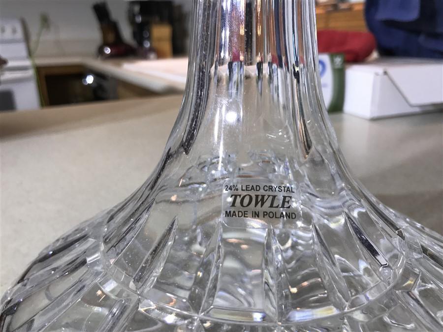 Crystal Glass Decanter