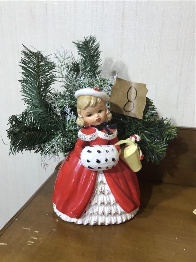 Vintage Napco Christmas Decorative Porcelain Piece