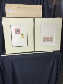 2 Vintage Ltd Edition Prints Signed Lebadang