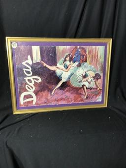 Vintage Framed Print - Degas