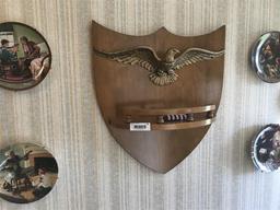 Rockwell Plates Plus Eagle decorative Wall Piece