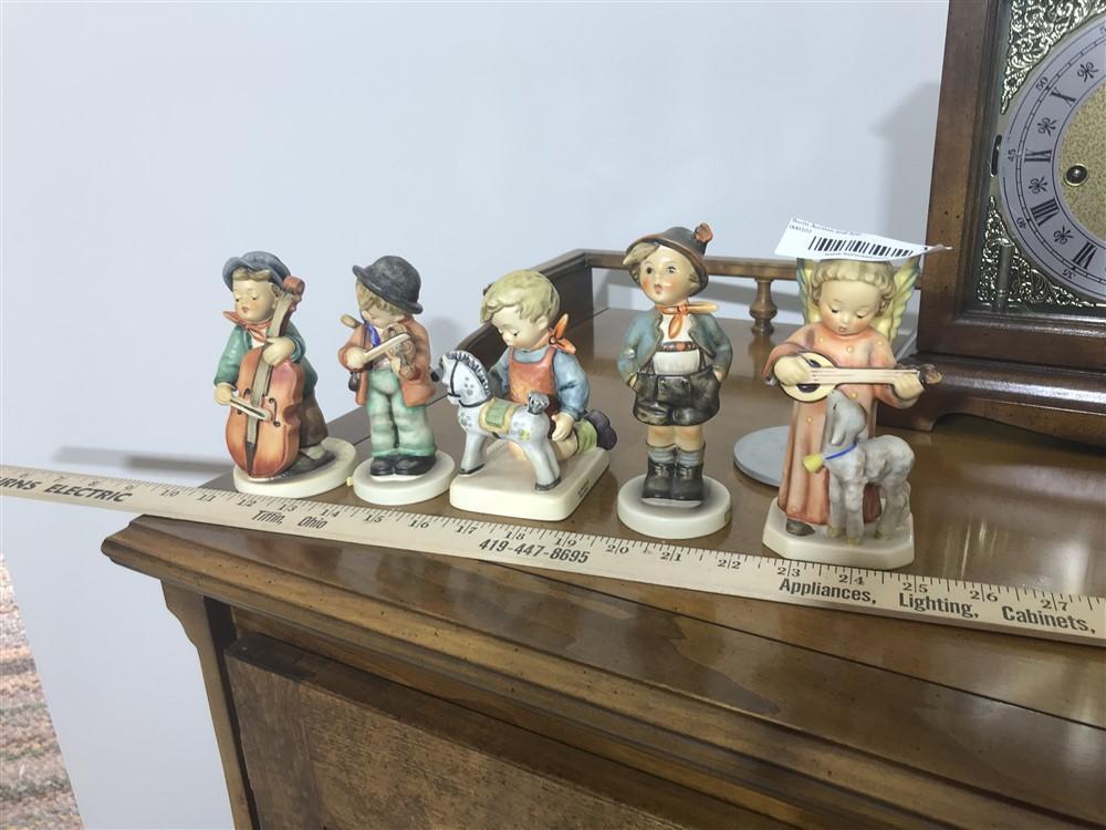 Group Lot of 5 Vintage Hummel Figurines