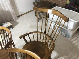 Group of 5 Ethan Allen Dining Room Chairs Nice