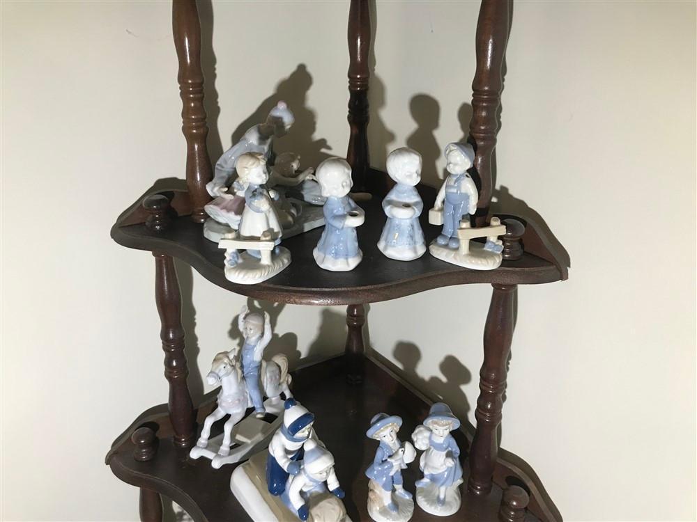 Group Lot of Lladro repro figurines + Mexican