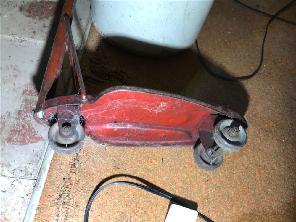 Unusual Antique Metal Scooter