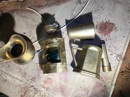 Group Lot of Heavy Brass Items Inc. Ship Light