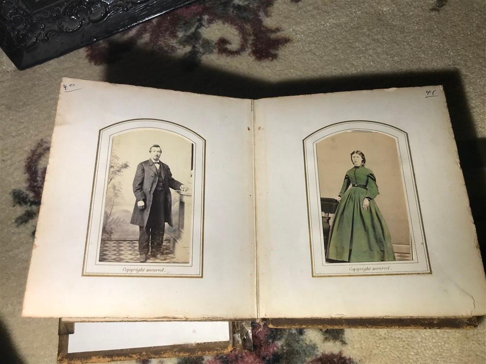 Group Lot Early Tintypes, Cabinet Cards, CDVs