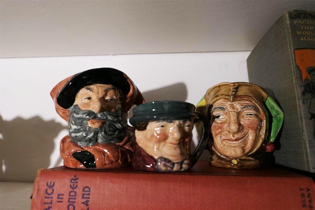 3 Royal Doulton Toby Mugs Jugs Characters