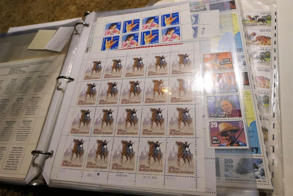 Extremely Large Lot Unused Stamps 100s of $