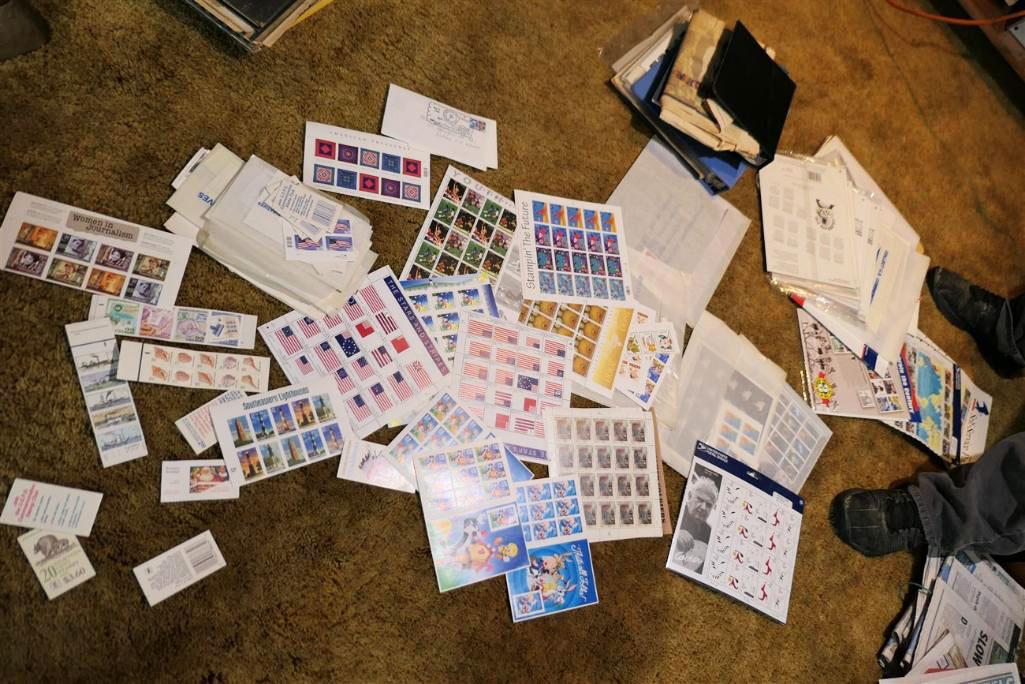 Extremely Large Lot Unused Stamps 100s of $