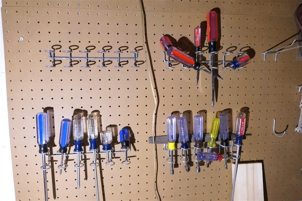 Tools on the wall Lot