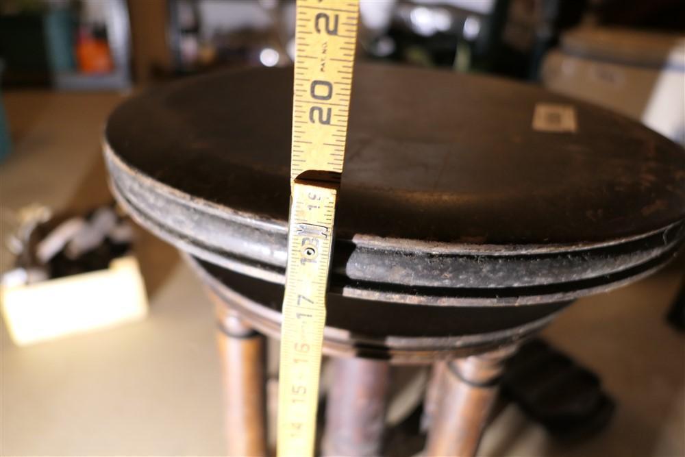 Unusual Antique Organ or Piano Stool