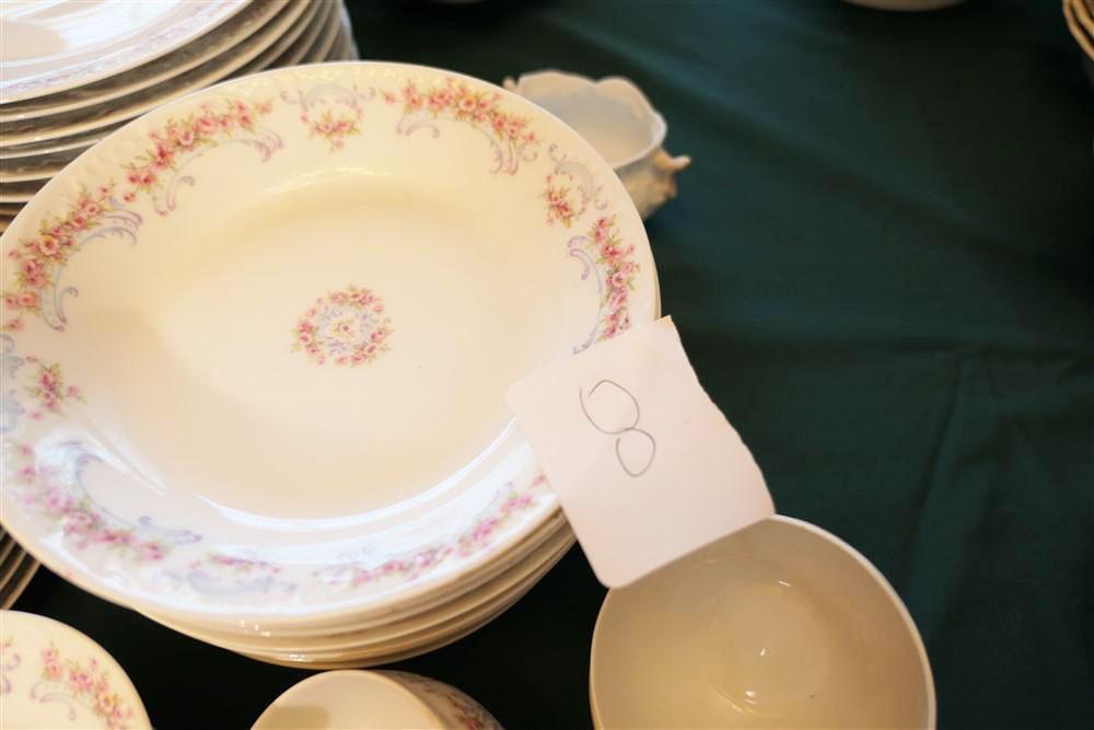 Large Lot Antique Haviland Limoges China Set