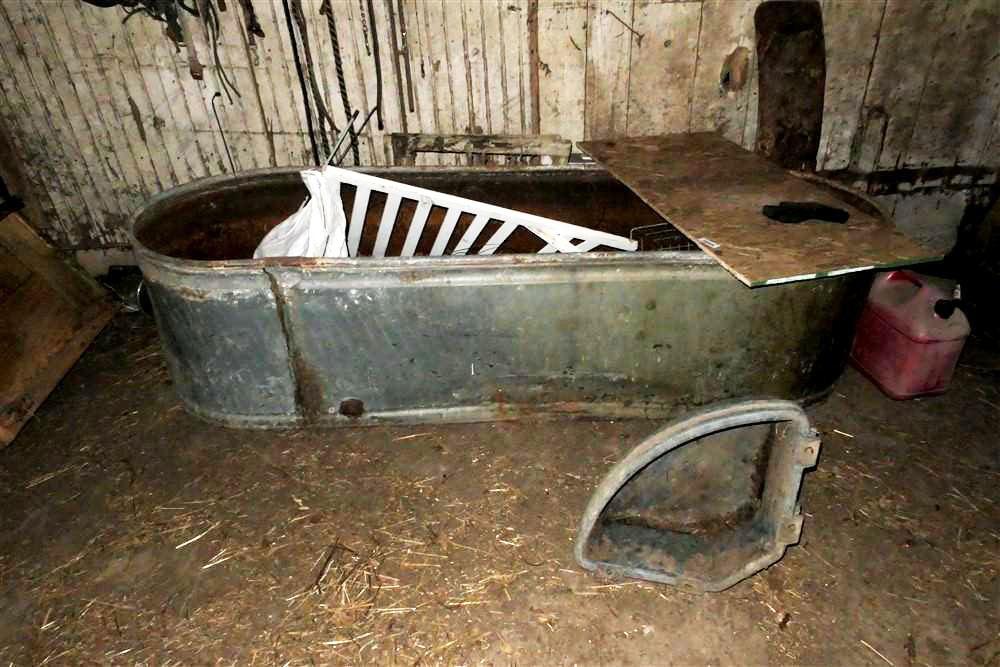 Large Metal Water Tank or Trough