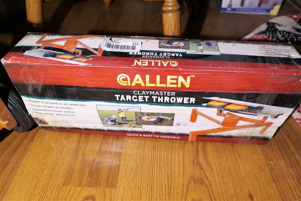 Allen Claymaster Target Thrower in Box