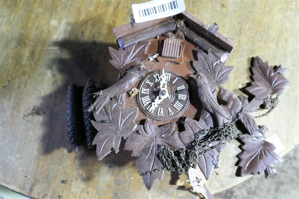 Vintage Black Forest Type Cuckoo Clock