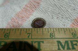 Antique 14k Gold Fraternity Pin