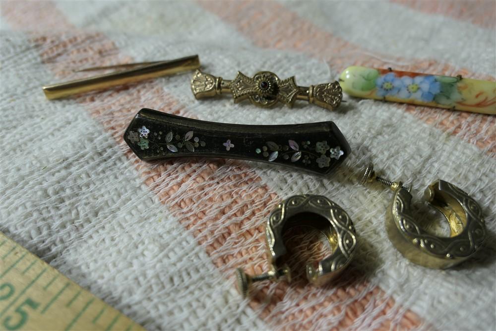 Group Lot Early, Antique Jewelry