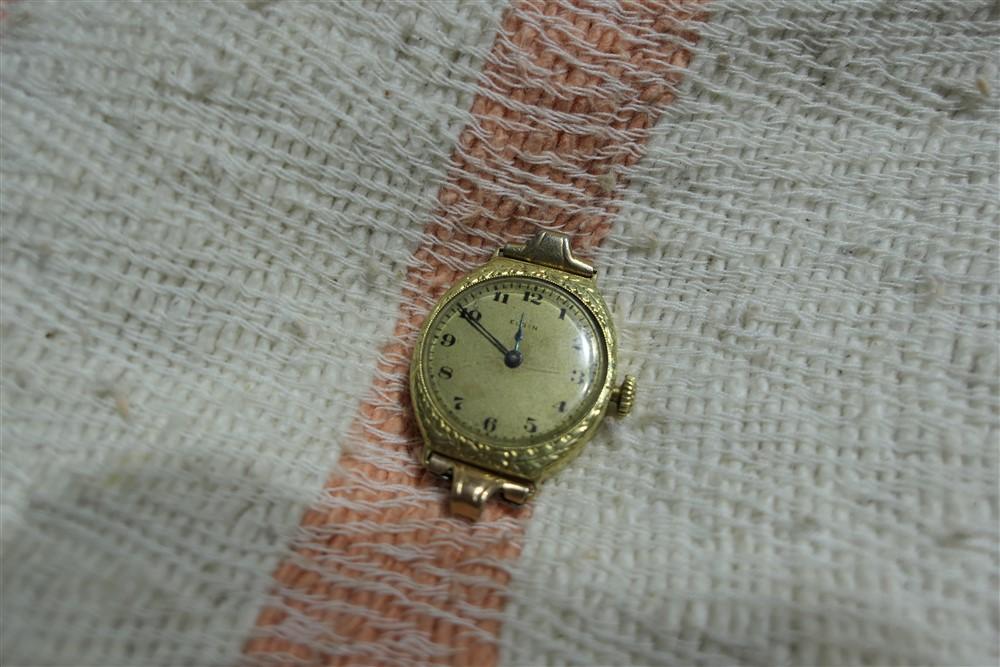 Antique 14k Gold Elgin Watch