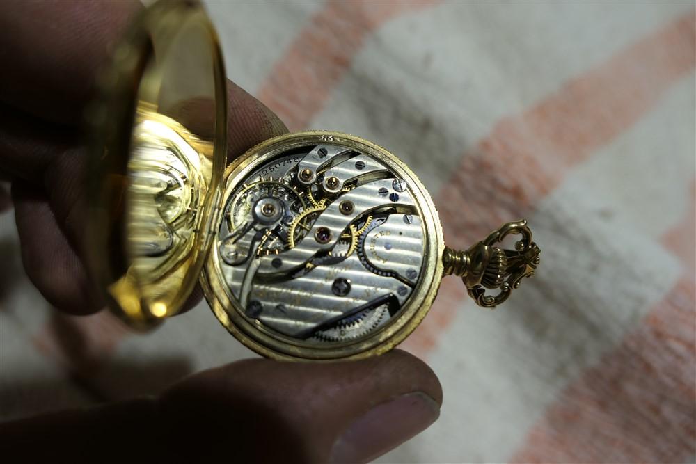 Antique 14k Gold Pocket Watch Nice