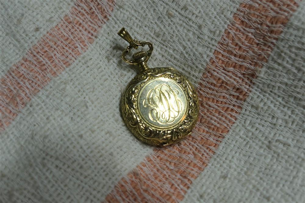 Antique 14k Gold Pocket Watch Nice