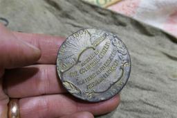 Unusual Antique Abraham Lincoln 1909 Medal