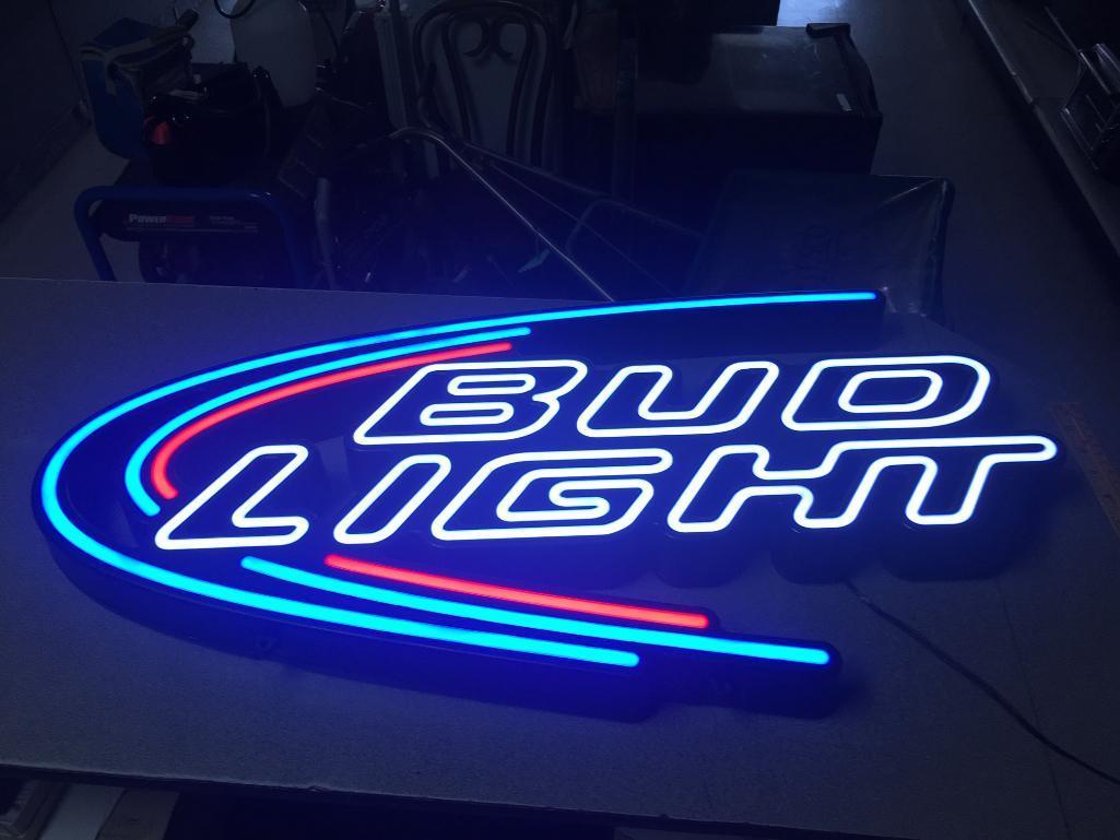Bud Light Neon Style Beer Sign