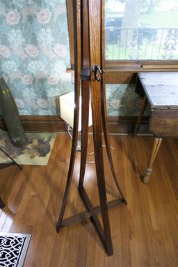 Antique Oak hat or coat rack