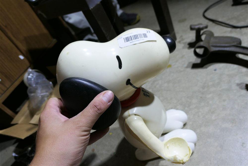 50s Plastic Snoopy Bowling Toy