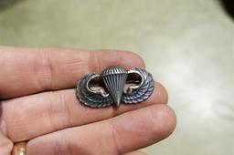 Sterling Silver Military Insignia, Nazi Tinnie