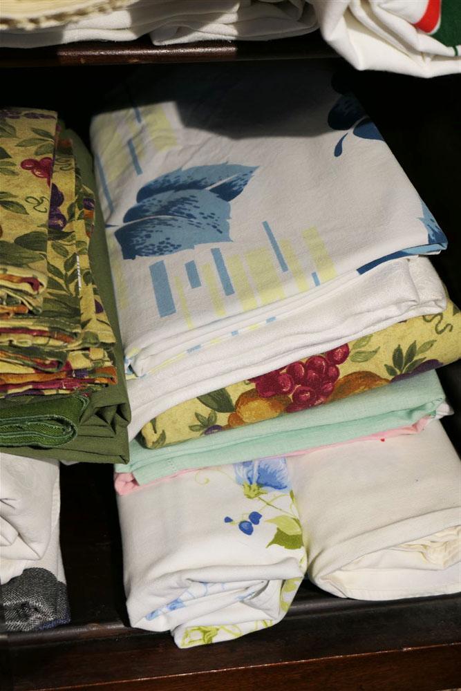 Cupboard Lot of Vintage Linens