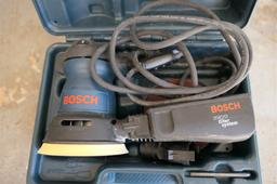 2 Bosch Orbit Sanders in Cases