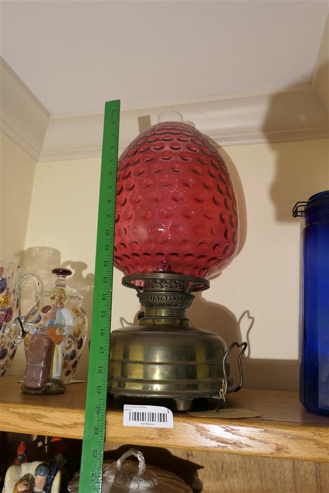 Large Antique Veritas Lamp Works Lantern