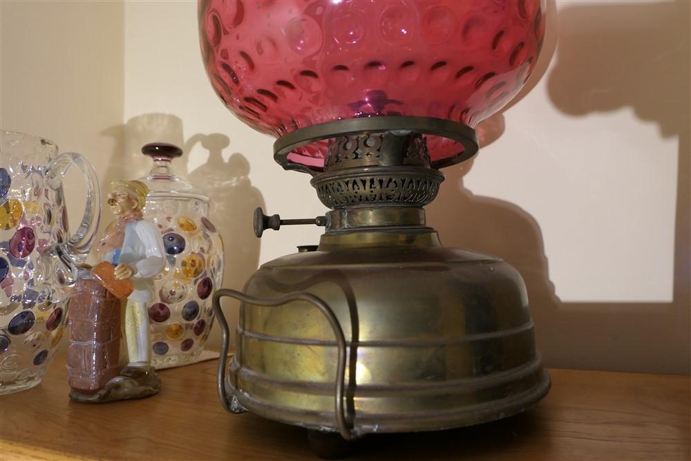 Large Antique Veritas Lamp Works Lantern