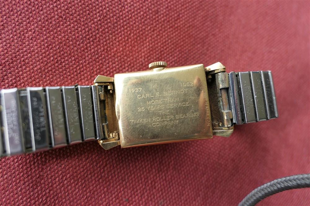 Rare 18k Gold Men's Hamilton Watch 1962