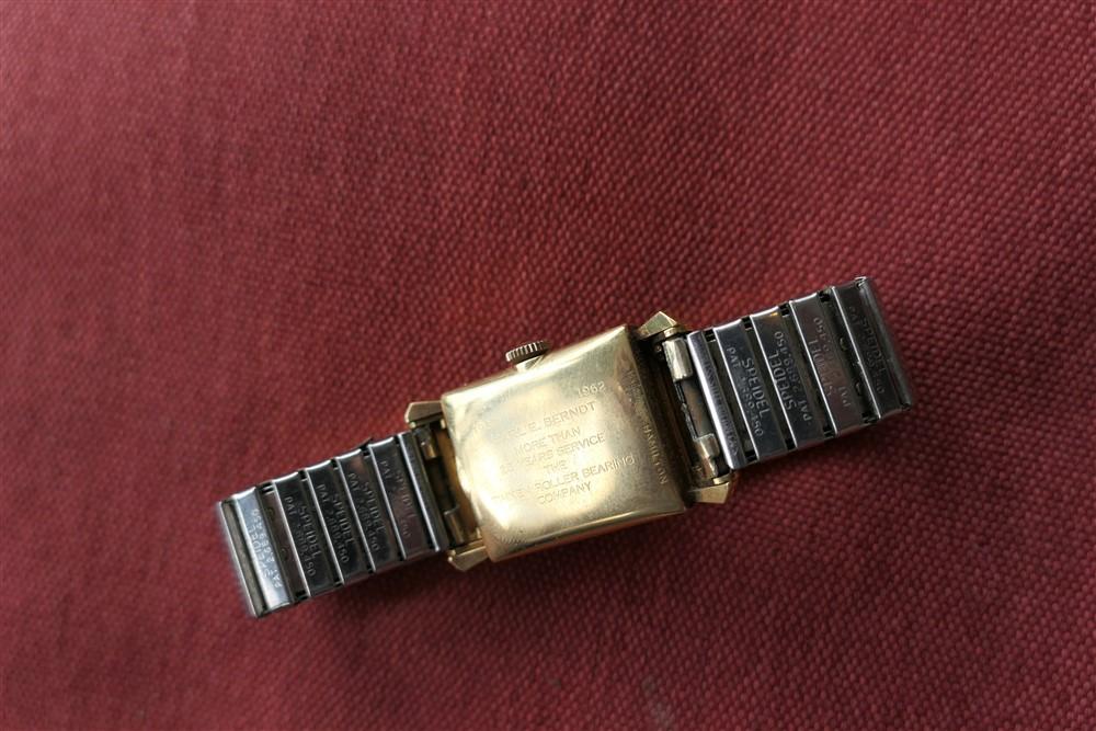 Rare 18k Gold Men's Hamilton Watch 1962