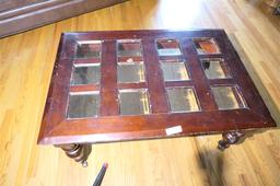 Wood & Glass coffee table