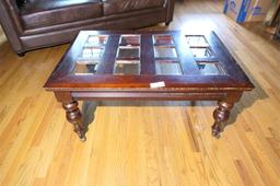 Wood & Glass coffee table