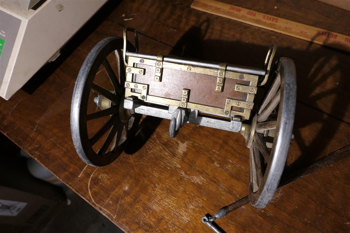 Model Canon Wood, Metal Carriage