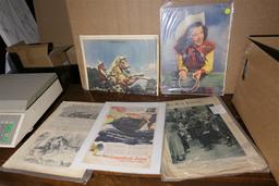 Group Lot assorted Paper, Roy Rogers etc