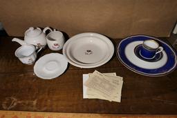 Group lot repro Titanic white Star China