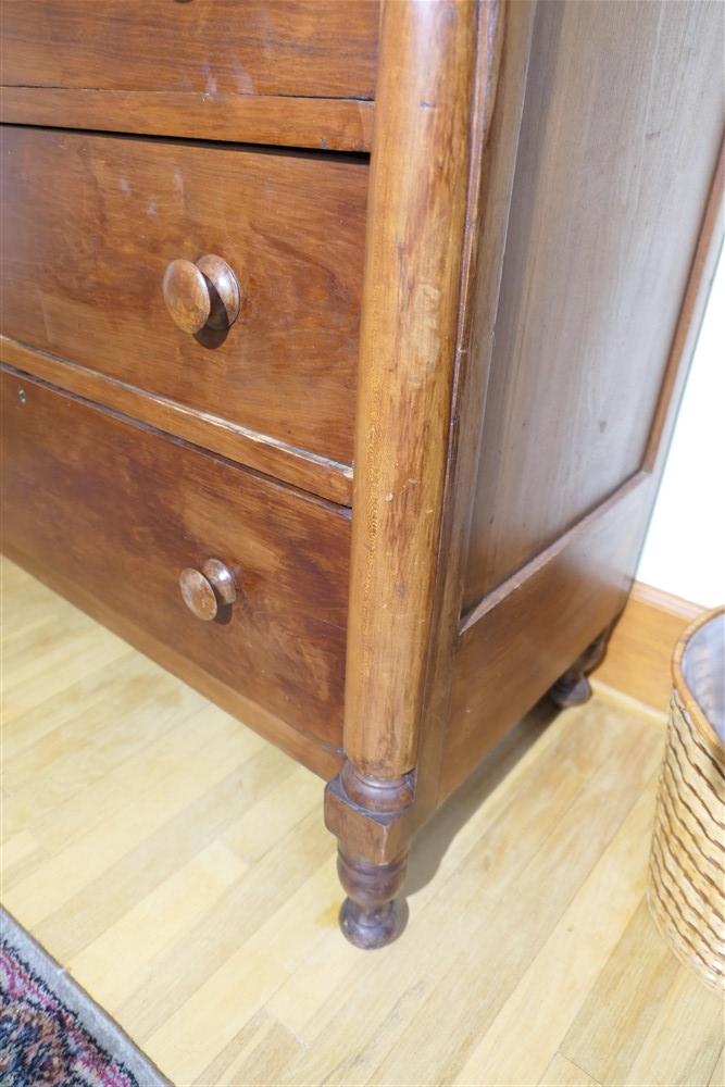 Antique Empire Dresser w/Mirror