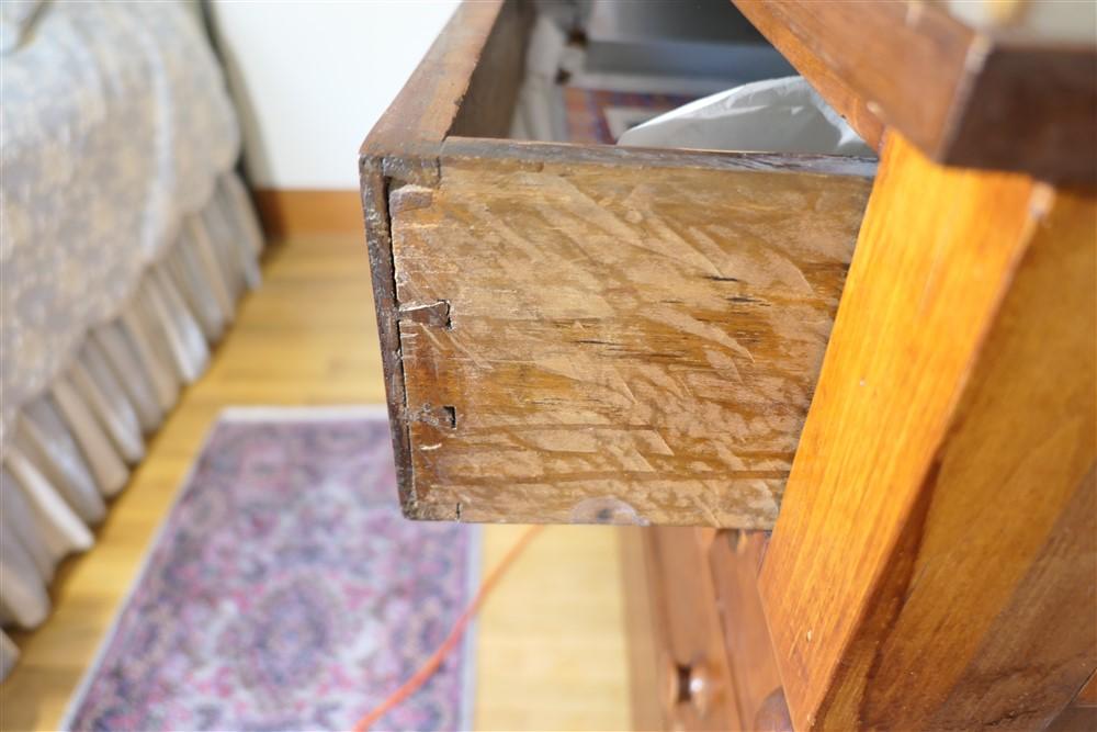 Antique Empire Dresser w/Mirror