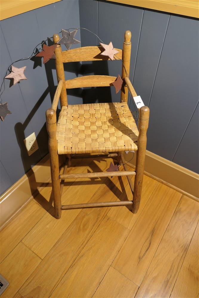 Small antique child's chair